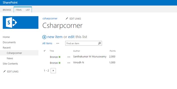 adding one more item